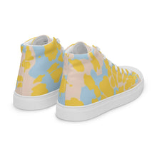Load image into Gallery viewer, BRIGHT MORNING Women’s high top canvas shoes