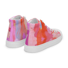 Load image into Gallery viewer, MODERN Women’s high top canvas shoes