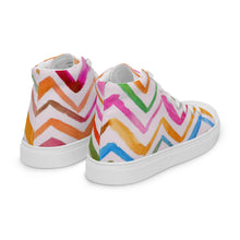 Load image into Gallery viewer, FREEFORM Women’s high top canvas shoes