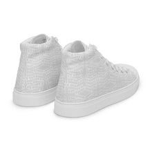 Load image into Gallery viewer, PUZZLE Women’s high top canvas shoes