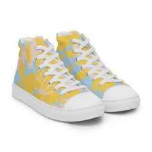 Load image into Gallery viewer, BRIGHT MORNING Women’s high top canvas shoes