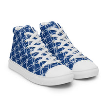 Load image into Gallery viewer, COBALT Women’s high top canvas shoes