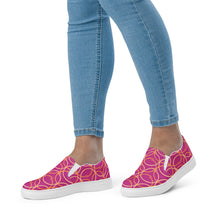 Load image into Gallery viewer, HARMONY Women’s slip-on canvas shoes