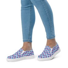 Load image into Gallery viewer, JILLIAN Women’s slip-on canvas shoes