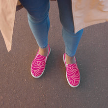 Load image into Gallery viewer, RUBY Women’s slip-on canvas shoes