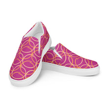 Load image into Gallery viewer, HARMONY Women’s slip-on canvas shoes