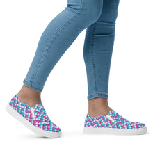 Load image into Gallery viewer, JILLIAN Women’s slip-on canvas shoes