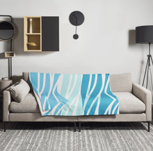 Load image into Gallery viewer, OCEAN BLUE Throw Blanket
