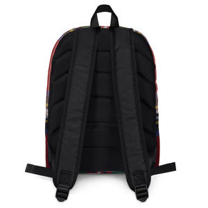 ROYAL RED TARTAN PLAID Backpack