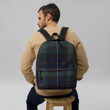 Load image into Gallery viewer, ROYAL BLACKWATCH TARTAN PLAID Backpack
