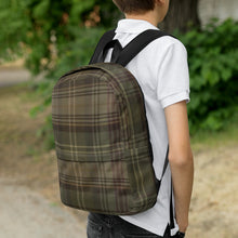 Load image into Gallery viewer, TOAST OF THE TOWN TARTAN PLAID Backpack
