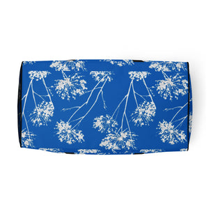 BLUE AND WHITE FLORAL Duffle bag