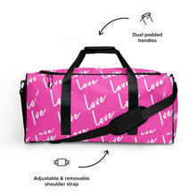 Load image into Gallery viewer, LOVE Duffle bag
