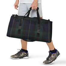 Load image into Gallery viewer, BLACKWATCH TARTAN PLAID Duffle bag
