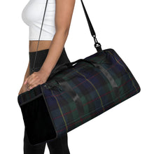 Load image into Gallery viewer, BLACKWATCH TARTAN PLAID Duffle bag
