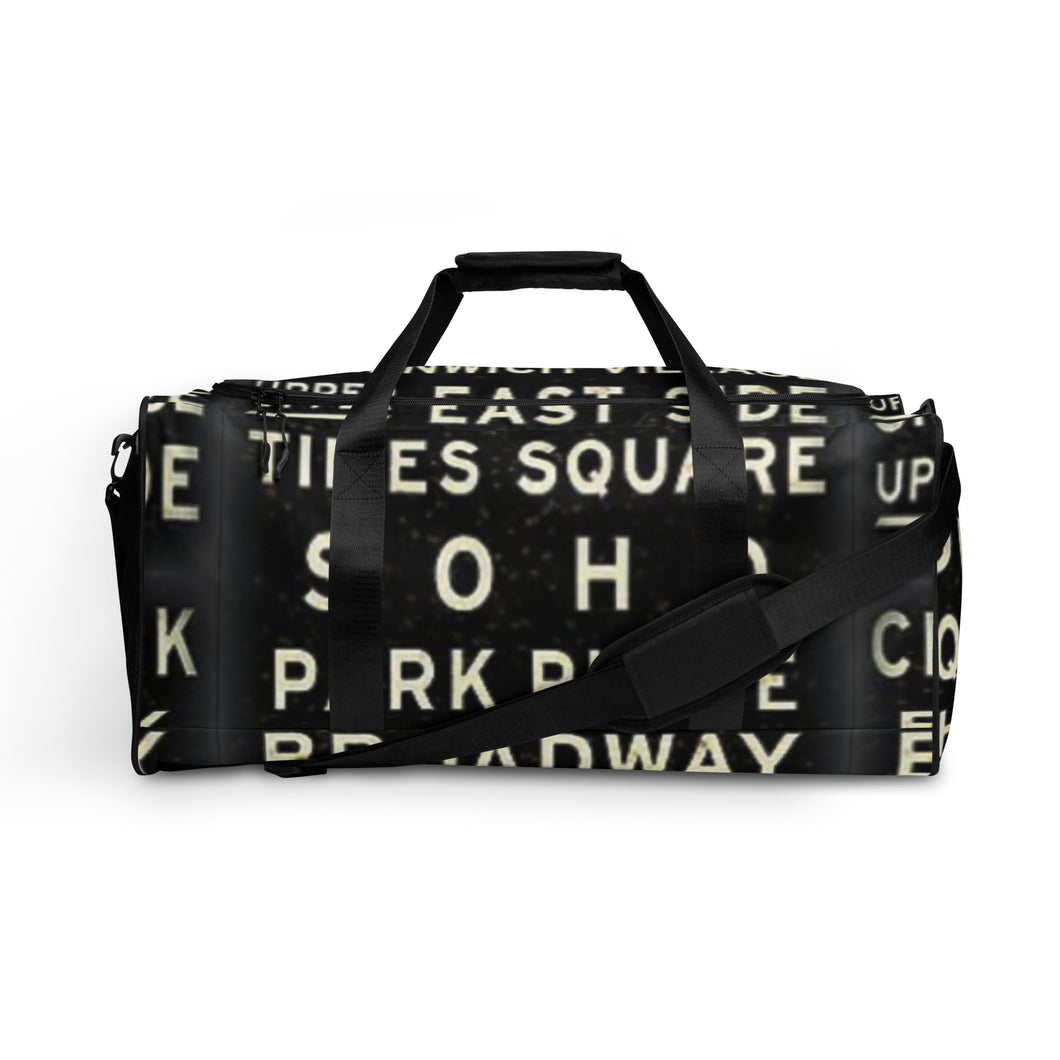 NEW YORK SUBWAY Duffle bag