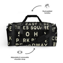 Load image into Gallery viewer, NEW YORK SUBWAY Duffle bag
