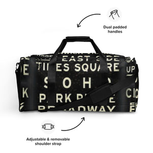 NEW YORK SUBWAY Duffle bag