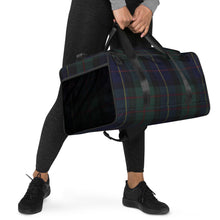 Load image into Gallery viewer, BLACKWATCH TARTAN PLAID Duffle bag
