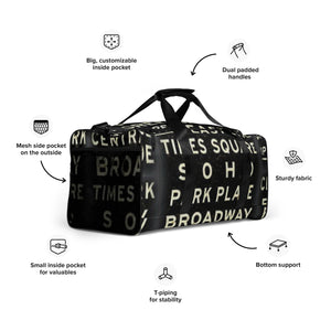 NEW YORK SUBWAY Duffle bag