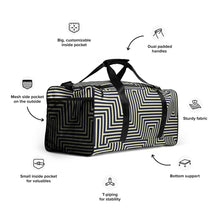 Load image into Gallery viewer, MAZE Duffle bag
