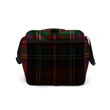 Load image into Gallery viewer, ROYAL RED TARTAN PLAID Duffle bag
