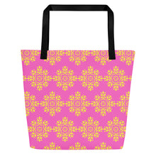 Load image into Gallery viewer, FAVOIRE All-Over Print Large Tote Bag
