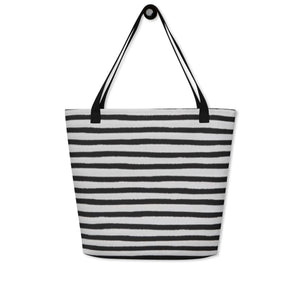 EURO All-Over Print Large Tote Bag