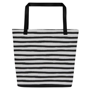 EURO All-Over Print Large Tote Bag