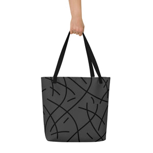 VOGUE All-Over Print Large Tote Bag