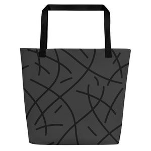 VOGUE All-Over Print Large Tote Bag