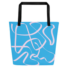 Load image into Gallery viewer, MODERN ART All-Over Print Large Tote Bag
