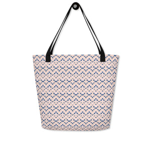 ALEXIS All-Over Print Large Tote Bag