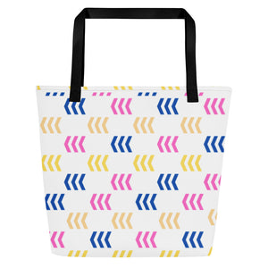 ARROWS All-Over Print Large Tote Bag