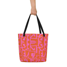 Load image into Gallery viewer, ECHELON All-Over Print Large Tote Bag
