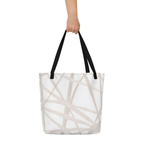 BASTION All-Over Print Large Tote Bag