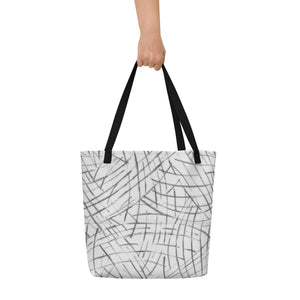 RHAPSODY All-Over Print Large Tote Bag