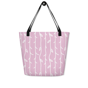 VINE All-Over Print Large Tote Bag