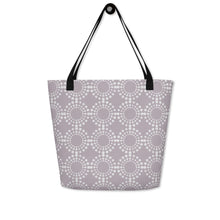 Load image into Gallery viewer, MODERN CIRCLES All-Over Print Large Tote Bag
