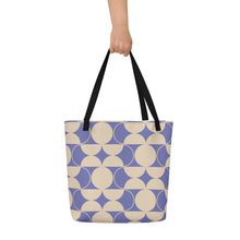 Load image into Gallery viewer, MOD GEO All-Over Print Large Tote Bag
