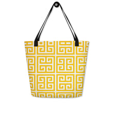 Load image into Gallery viewer, BRIGHT DAY All-Over Print Large Tote Bag
