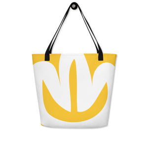 MODERN ART All-Over Print Large Tote Bag