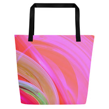 Load image into Gallery viewer, VIBRANT All-Over Print Large Tote Bag
