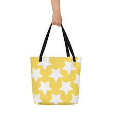 Load image into Gallery viewer, STARS All-Over Print Large Tote Bag
