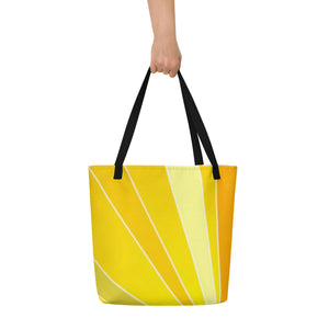 SUNRISE All-Over Print Large Tote Bag