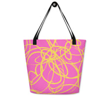 Load image into Gallery viewer, MODERN ART All-Over Print Large Tote Bag
