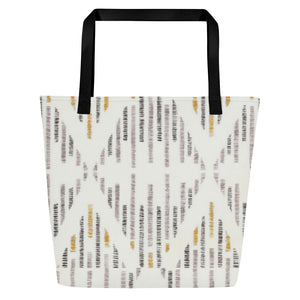 BOHO All-Over Print Large Tote Bag