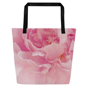 ROSE All-Over Print Large Tote Bag