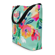 Load image into Gallery viewer, ESTEE All-Over Print Large Tote Bag
