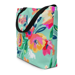 ESTEE All-Over Print Large Tote Bag